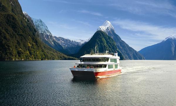  Southern Discoveries' Scenic Cruise Pride of Milford boat.